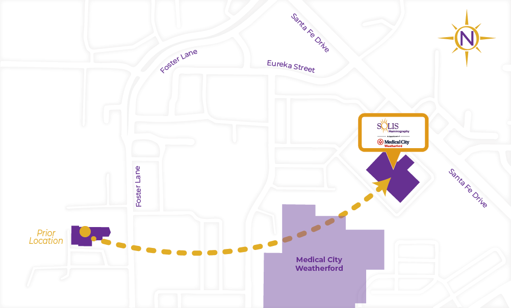 Medical City Weatherford Relocation Map Reference