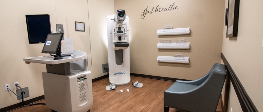 Grand Prairie mammogram room