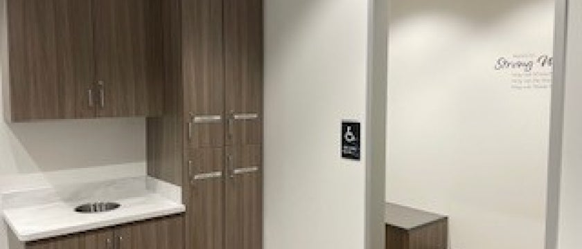 Cinnaminson Dressing room