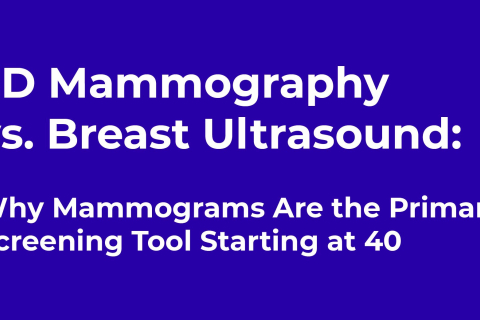Breast Ultrasound vs Mammography Comparison